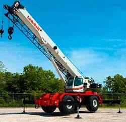 Кран на короткобазовом шасси Link-Belt RTC-8090