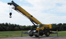 Кран на короткобазовом шасси Grove RT650E