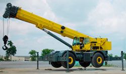 Кран на короткобазовом шасси Grove RT890E