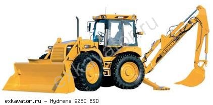 Экскаваторы-погрузчики Hydrema 928C ESD