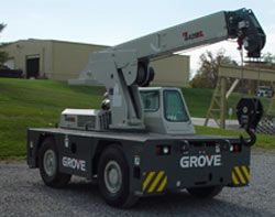Кран на короткобазовом шасси Grove YB4409XL