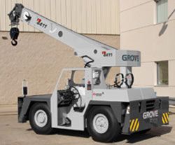 Кран на короткобазовом шасси Grove YB4411