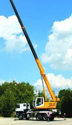 Автокраны Sennebogen HPC 35