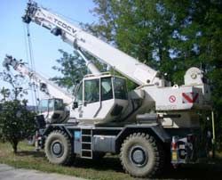 Кран на короткобазовом шасси Terex Bendini RC 40