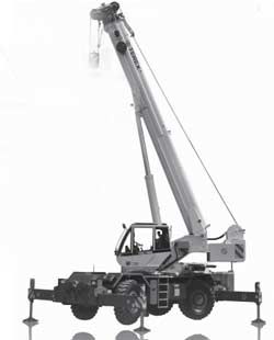 Кран на короткобазовом шасси Terex Bendini RC 45