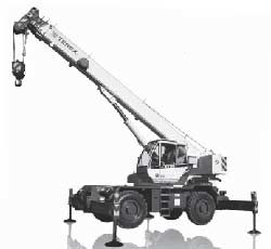 Кран на короткобазовом шасси Terex Bendini RT 35