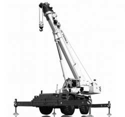 Кран на короткобазовом шасси Terex Bendini RT 100