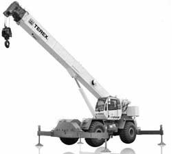Кран на короткобазовом шасси Terex Bendini RT 555-1
