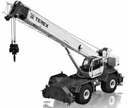 Кран на короткобазовом шасси Terex Bendini RT 670