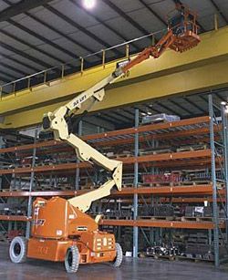 Коленчатые подъемники JLG E400AJP Electric Boom Lift