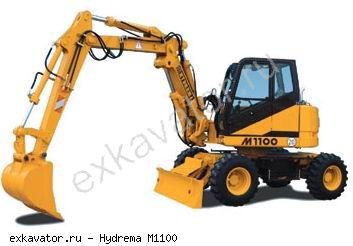 Колесные экскаваторы Hydrema M 1100