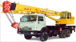 Автокраны Галичанин КС-55713-4 шасси КамАЗ-53228 (6 х 6)