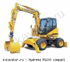 Колесные экскаваторы Hydrema M 1100 compact