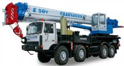 Автокраны Галичанин КС-65721-6 шасси МЗКТ-652714 (8 x 8)