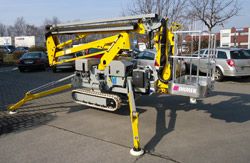 Телескопические подъемники Omme LEM 1500 Vorfuhrgerat