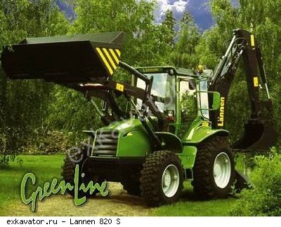 Экскаваторы-погрузчики Lannen 820C