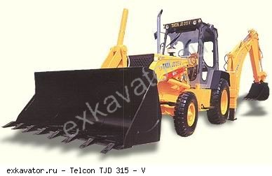 Экскаваторы-погрузчики Telcon TJD 315-V