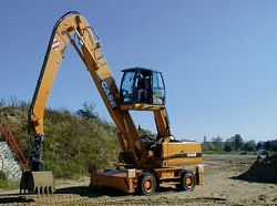 Перегружатели металлолома Case WX240 INDUSTRY