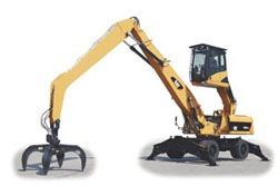 Перегружатели металлолома Caterpillar M322D MH Wheel