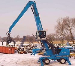 Перегружатели металлолома FUCHS MHL 360D