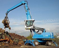 Перегружатели металлолома FUCHS MHL 340D
