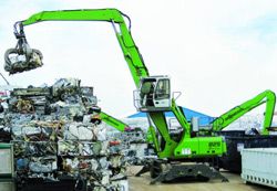 Перегружатели металлолома Sennebogen 825