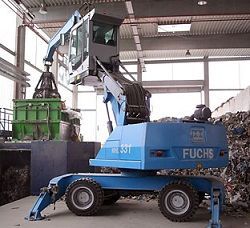 Перегружатели металлолома FUCHS MHL 331D