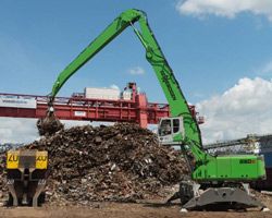 Перегружатели металлолома Sennebogen 850