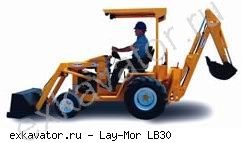 Экскаваторы-погрузчики Lay-Mor LB30