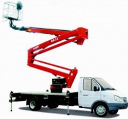Автовышки ГАЗ 3307 DA22