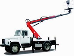 Автовышки ГАЗ 3309 Т17 телескопический