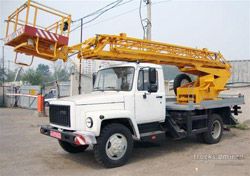 Автовышки ГАЗ АПТ-17М (ГАЗ-3309) 2места