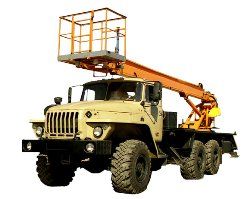 Автовышки Пожтехника АПТ-22 шасси Урал-4320