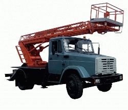 Автовышки Пожтехника АПТЛ-18 шасси ЗИЛ-433362