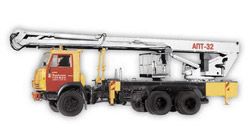 Автовышки Камаз АПТ-32