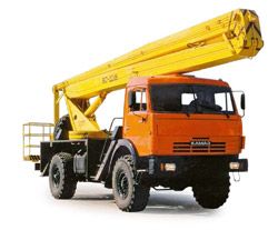 Автовышки Камаз ВС-22.06 (шасси КАМАЗ-4326 4х4)