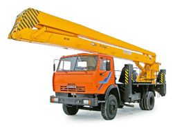 Автовышки Камаз ВС-28К (шасси КАМАЗ-43253 4х2)