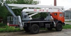 Автовышки Камаз ПСС-121.22 (шасси КАМАЗ-4326 4х4)