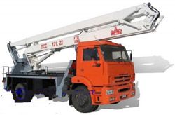 Автовышки Камаз ПСС-121.22 (шасси КАМАЗ-43253 4х2)