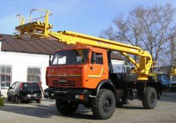 Автовышки Камаз ПСС-131.22Э (АПТ-22) (шасси КАМАЗ-43253 4х2)
