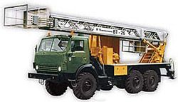 Автовышки Камаз ПСС-141.28Э (АПТ-28) (шасси КАМАЗ-43114 6х6)