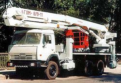 Автовышки Камаз ПСС-141.89-11 (АГПМ-89-11) (шасси КАМАЗ-65115 6х4)