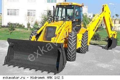 Экскаваторы-погрузчики Hidromek HMK 102S