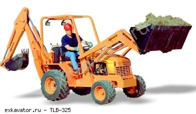 Экскаваторы-погрузчики Allmand TLB325