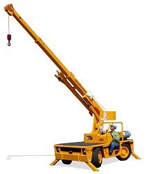 Кран на короткобазовом шасси Broderson IC-40