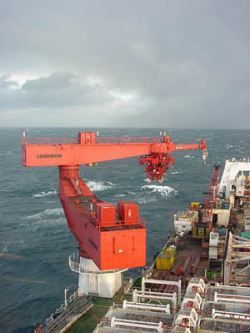 Судовые краны Liebherr МРС