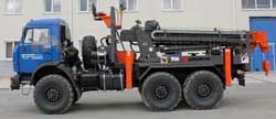 Бурильно-крановые машины Junjin SA-040C на шасси КамАЗ-43114