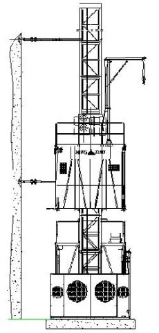 Мачтовые подъемники Dongjian SC200/200