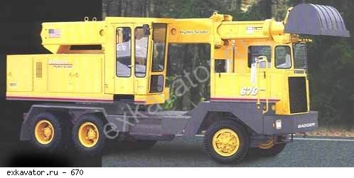 Экскаваторы-планировщики Badger 670