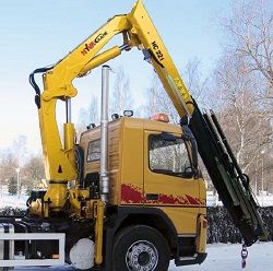 Краны-манипуляторы, КМУ Hyva HС221X E4